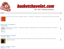 Tablet Screenshot of basketchavelot.com